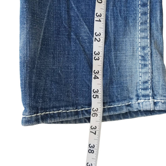 Big Star Vintage Collection Women's Liv Jeans with Back Pocket Flap and Jewels - Picture 11 of 15